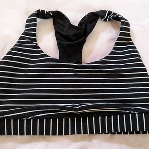 Lululemon high impact bra black